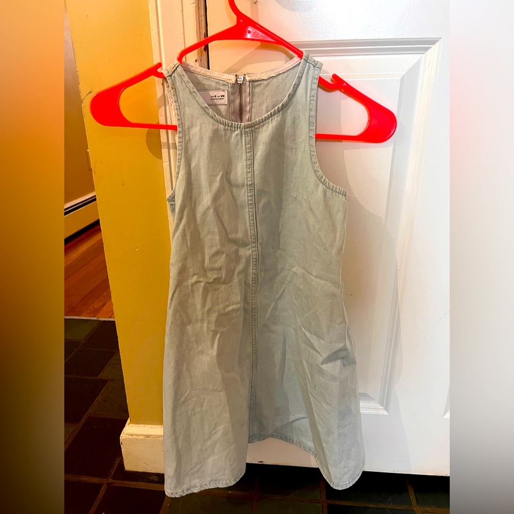 Zara Light Denim Dress